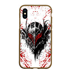 Чехол iPhone XS Max матовый BERSERK, цвет: 3D-коричневый