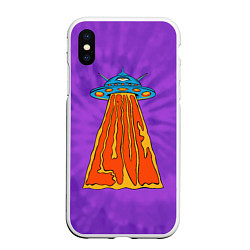 Чехол iPhone XS Max матовый Vibes of Love