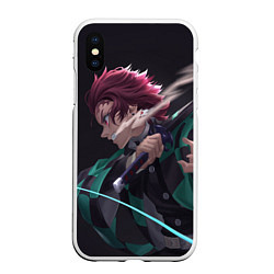 Чехол iPhone XS Max матовый KIMETSU NO YAIBA