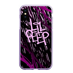 Чехол iPhone XS Max матовый Lil Peep