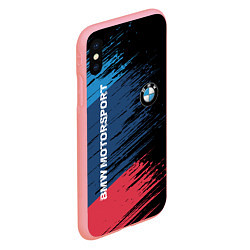 Чехол iPhone XS Max матовый BMW MOTORSPORT, цвет: 3D-баблгам — фото 2