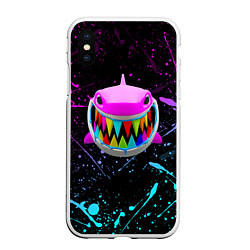 Чехол iPhone XS Max матовый 6IX9INE 69 TEKASHI, цвет: 3D-белый