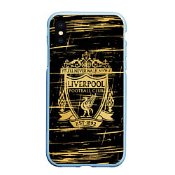 Чехол iPhone XS Max матовый LIVERPOOL