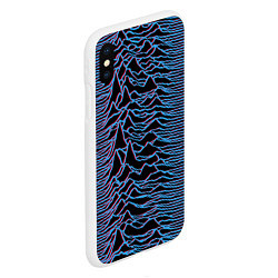 Чехол iPhone XS Max матовый JOY DIVISION, цвет: 3D-белый — фото 2