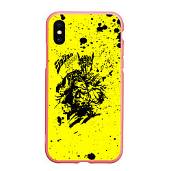 Чехол iPhone XS Max матовый JoJo Bizarre Adventure, цвет: 3D-баблгам