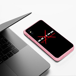 Чехол iPhone XS Max матовый Чужое мнение, цвет: 3D-баблгам — фото 2