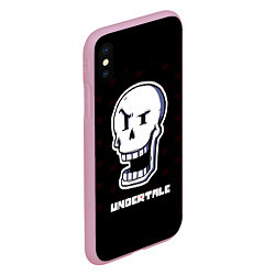 Чехол iPhone XS Max матовый UNDERTALE, цвет: 3D-розовый — фото 2