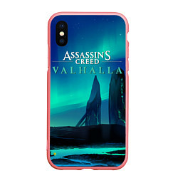 Чехол iPhone XS Max матовый ASSASSINS CREED VALHALLA, цвет: 3D-баблгам