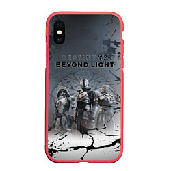Чехол iPhone XS Max матовый Destiny 2: Beyond Light, цвет: 3D-красный