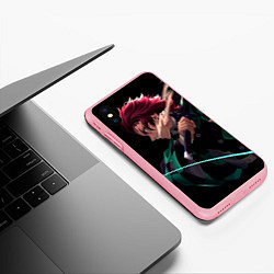 Чехол iPhone XS Max матовый ТАНДЖИРО, цвет: 3D-баблгам — фото 2