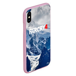 Чехол iPhone XS Max матовый FARCRY 4 S, цвет: 3D-розовый — фото 2