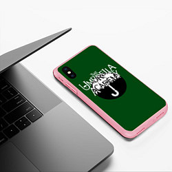 Чехол iPhone XS Max матовый Umbrella academy, цвет: 3D-баблгам — фото 2