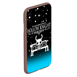 Чехол iPhone XS Max матовый HOLLOW KNIGHT, цвет: 3D-коричневый — фото 2