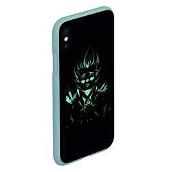 Чехол iPhone XS Max матовый Dont Starve, цвет: 3D-мятный — фото 2