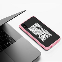 Чехол iPhone XS Max матовый Евангилион, цвет: 3D-баблгам — фото 2