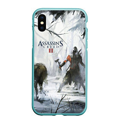 Чехол iPhone XS Max матовый Assassin’s Creed 3