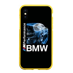 Чехол iPhone XS Max матовый BMW