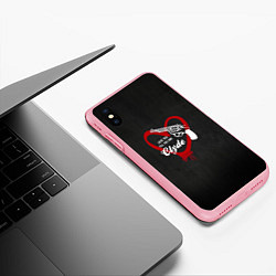 Чехол iPhone XS Max матовый Clyde, цвет: 3D-баблгам — фото 2