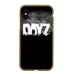 Чехол iPhone XS Max матовый DAYZ ДЕЙЗИ, цвет: 3D-коричневый