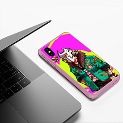 Чехол iPhone XS Max матовый Джагер Dota 2, цвет: 3D-розовый — фото 2