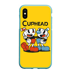 Чехол iPhone XS Max матовый CUPHEAD