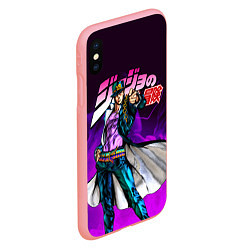 Чехол iPhone XS Max матовый JOJOS BIZARRE ADVENTURE, цвет: 3D-баблгам — фото 2