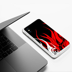 Чехол iPhone XS Max матовый Incinerator, цвет: 3D-белый — фото 2