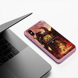 Чехол iPhone XS Max матовый Path of Exile, цвет: 3D-розовый — фото 2