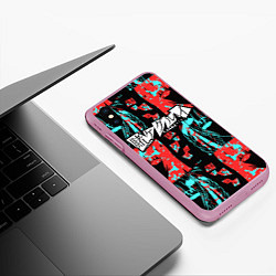 Чехол iPhone XS Max матовый Kakegurui Безумный азарт, цвет: 3D-розовый — фото 2