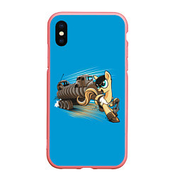 Чехол iPhone XS Max матовый My liitle Pony x Mad Max