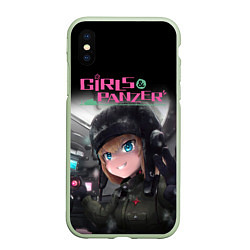 Чехол iPhone XS Max матовый Девушки и танки Girls und Panzer Z