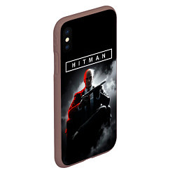 Чехол iPhone XS Max матовый Killer 47, цвет: 3D-коричневый — фото 2