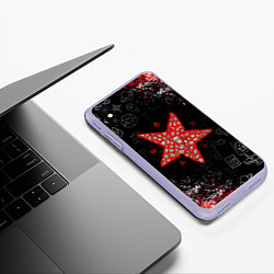 Чехол iPhone XS Max матовый The Binding of Isaac ИСААК, цвет: 3D-светло-сиреневый — фото 2