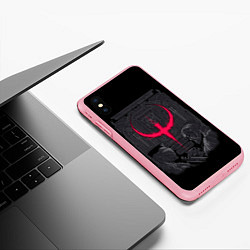 Чехол iPhone XS Max матовый Quake tournament, цвет: 3D-баблгам — фото 2