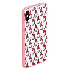 Чехол iPhone XS Max матовый Волейбол, цвет: 3D-баблгам — фото 2