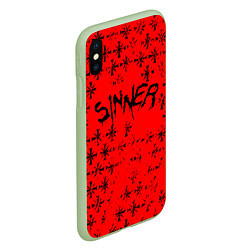 Чехол iPhone XS Max матовый FAR CRY 5 SINNER ГРЕШНИК, цвет: 3D-салатовый — фото 2