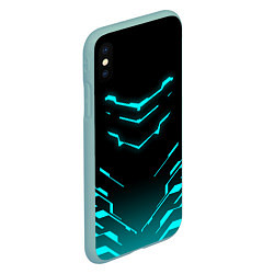 Чехол iPhone XS Max матовый DEAD SPACE АЙЗЕК КЛАРК, цвет: 3D-мятный — фото 2