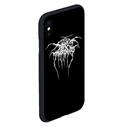 Чехол iPhone XS Max матовый Darkthrone, цвет: 3D-черный — фото 2