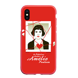 Чехол iPhone XS Max матовый Amelie