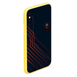 Чехол iPhone XS Max матовый DAYZ ДЕЙЗИ Z, цвет: 3D-желтый — фото 2