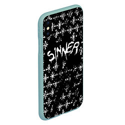 Чехол iPhone XS Max матовый FAR CRY 5 ГРЕШНИК SINNER, цвет: 3D-мятный — фото 2