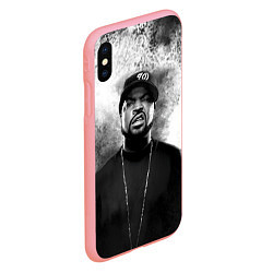 Чехол iPhone XS Max матовый Ice Cube Айс Куб Z, цвет: 3D-баблгам — фото 2