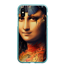 Чехол iPhone XS Max матовый Джоки навсегда, цвет: 3D-мятный