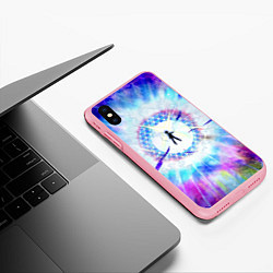 Чехол iPhone XS Max матовый Mob psycho 100 Моб Психо 100 Z, цвет: 3D-баблгам — фото 2