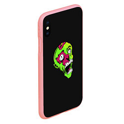 Чехол iPhone XS Max матовый Undead Cartoon Style, цвет: 3D-баблгам — фото 2