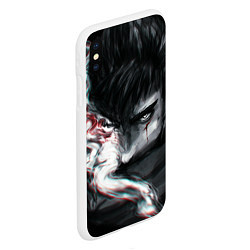 Чехол iPhone XS Max матовый BERSERK БЕРСЕРК ГАТС, цвет: 3D-белый — фото 2