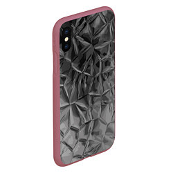 Чехол iPhone XS Max матовый Pattern 2022 vanguard, цвет: 3D-малиновый — фото 2