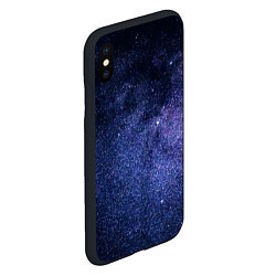 Чехол iPhone XS Max матовый Night sky, цвет: 3D-черный — фото 2