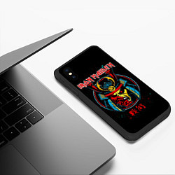 Чехол iPhone XS Max матовый Iron Maiden - Senjutsu, цвет: 3D-черный — фото 2