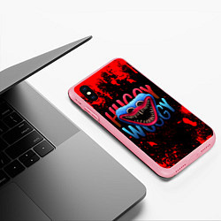 Чехол iPhone XS Max матовый ХАГИ ВАГИ POPPY PLAYTIME, цвет: 3D-баблгам — фото 2